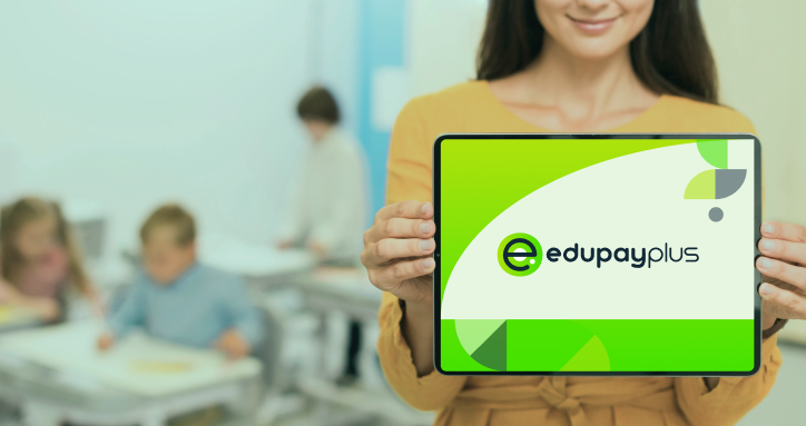 tablet com logo edupayplus